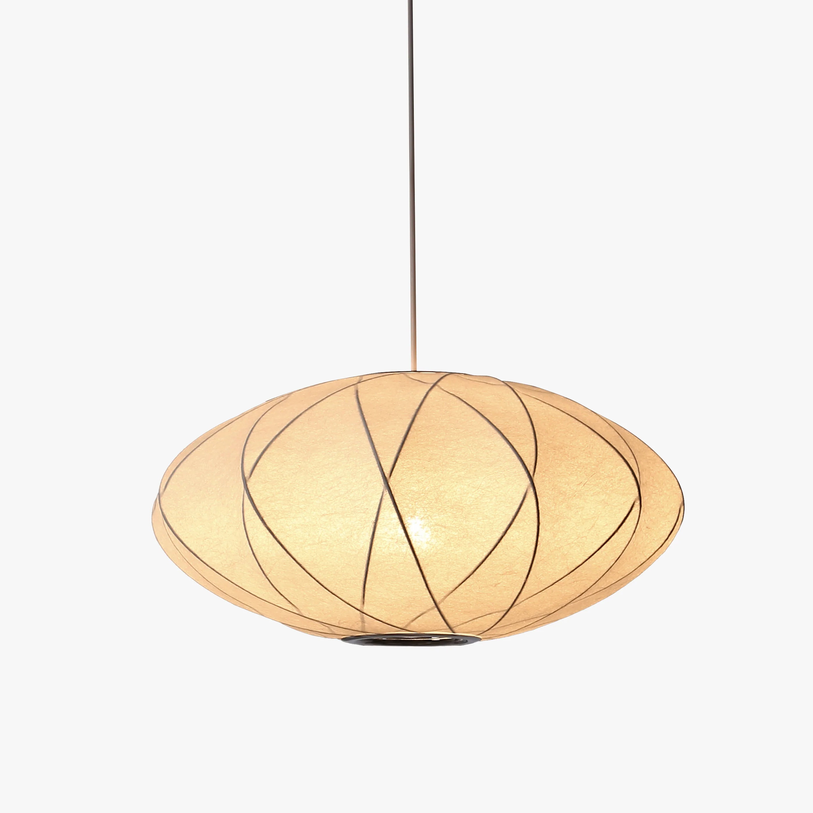 WOMO Flying Saucer Silk Pendant Light-WM2535 - Image 15