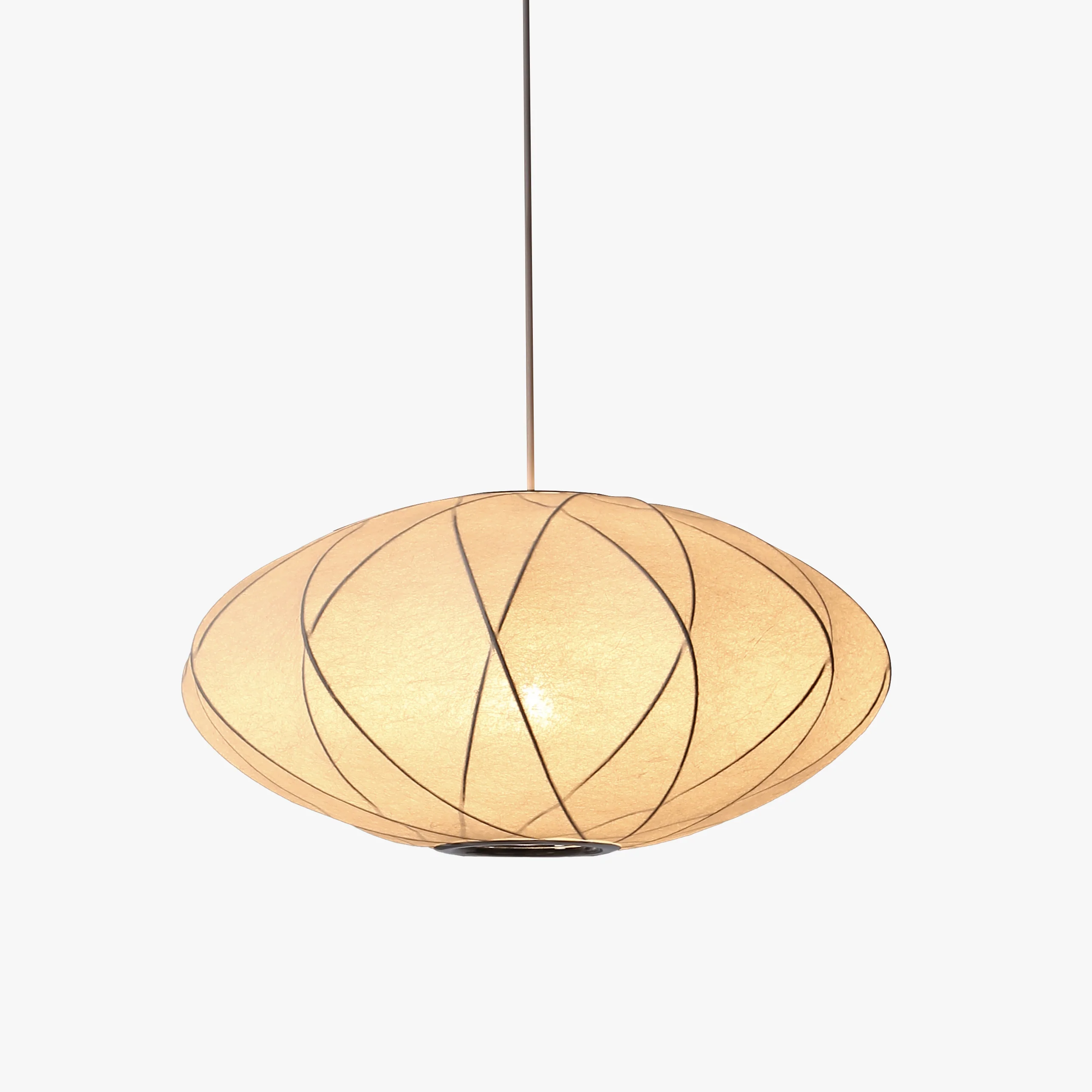 WOMO Flying Saucer Silk Pendant Light-WM2535 - Image 17