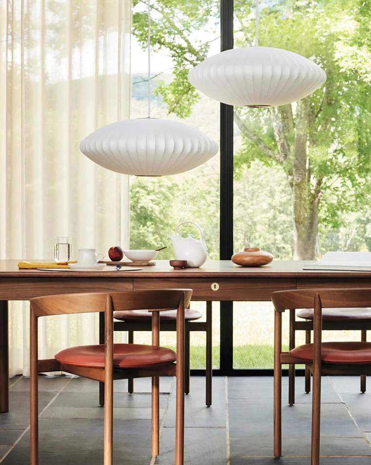 WOMO Flying Saucer Silk Pendant Light-WM2535 - Image 3