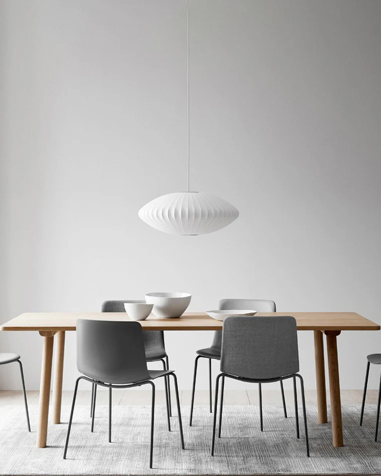 WOMO Flying Saucer Silk Pendant Light-WM2535 - Image 5