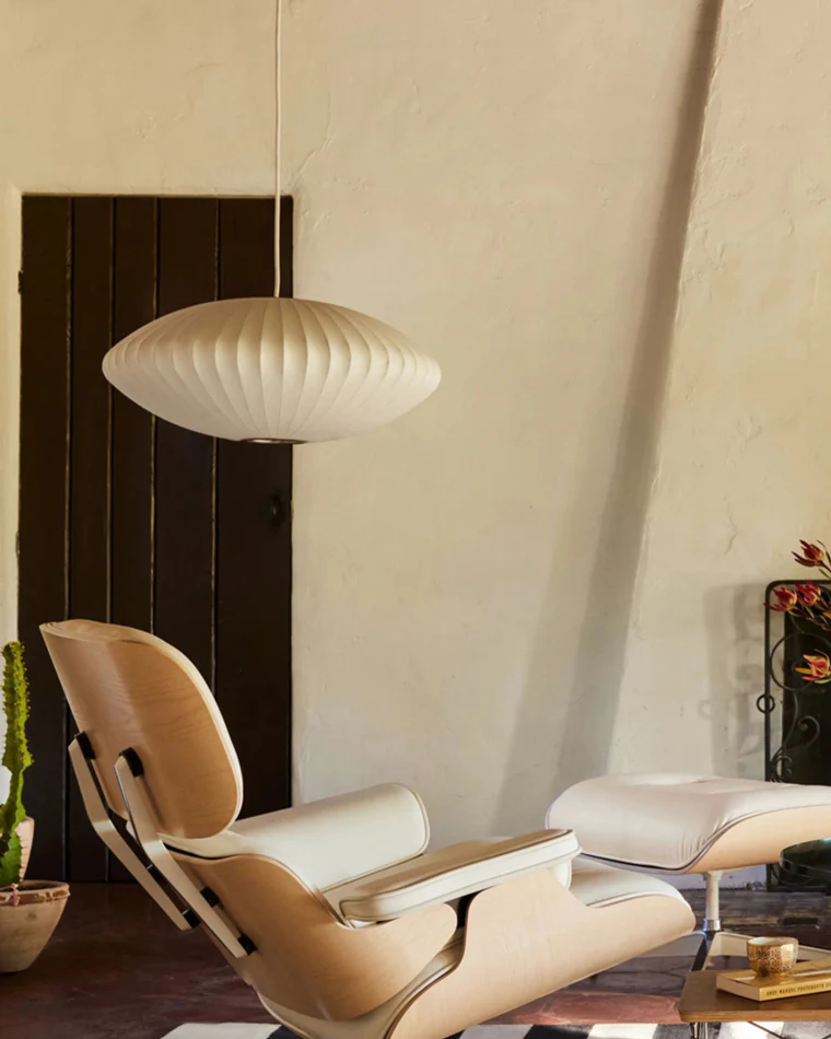 WOMO Flying Saucer Silk Pendant Light-WM2535 - Image 8