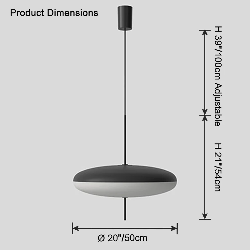 WOMO Flying Sauser Pendant Light-WM2730 - Image 16