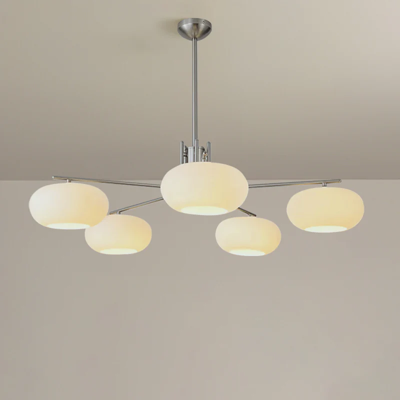 WOMO Frosted Glass Arm Chandelier-WM2797 - Image 10