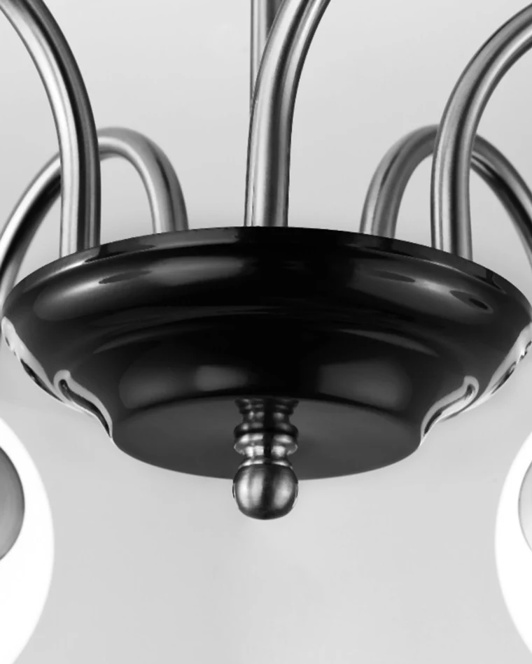 WOMO Frosted Glass Globe Chandelier-WM2304 - Image 14