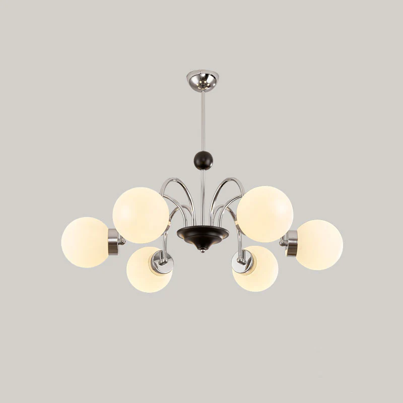 WOMO Frosted Glass Globe Chandelier-WM2304 - Image 18