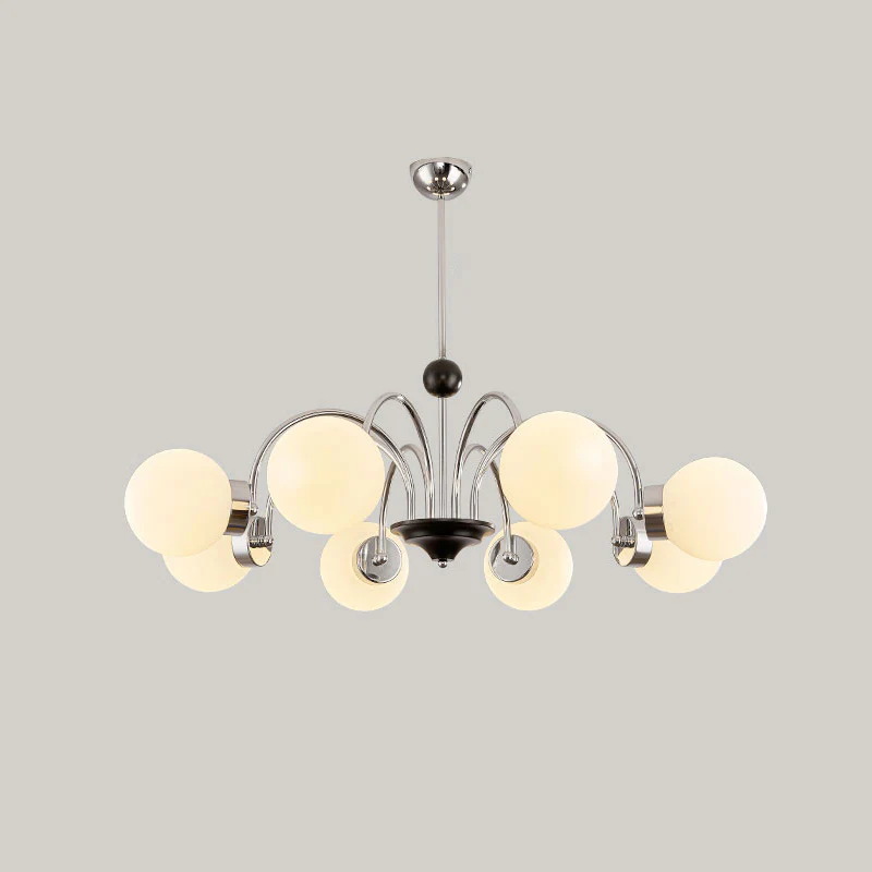 WOMO Frosted Glass Globe Chandelier-WM2304 - Image 22