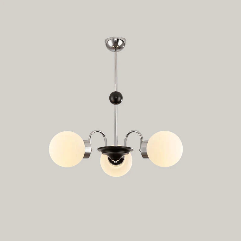 WOMO Frosted Glass Globe Chandelier-WM2304 - Image 26