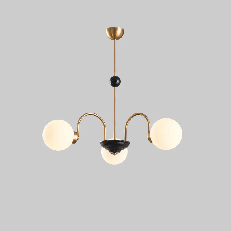 WOMO Frosted Glass Globe Chandelier-WM2304 - Image 28