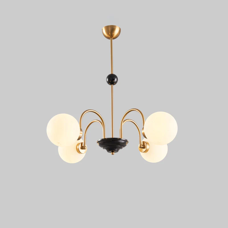 WOMO Frosted Glass Globe Chandelier-WM2304 - Image 32