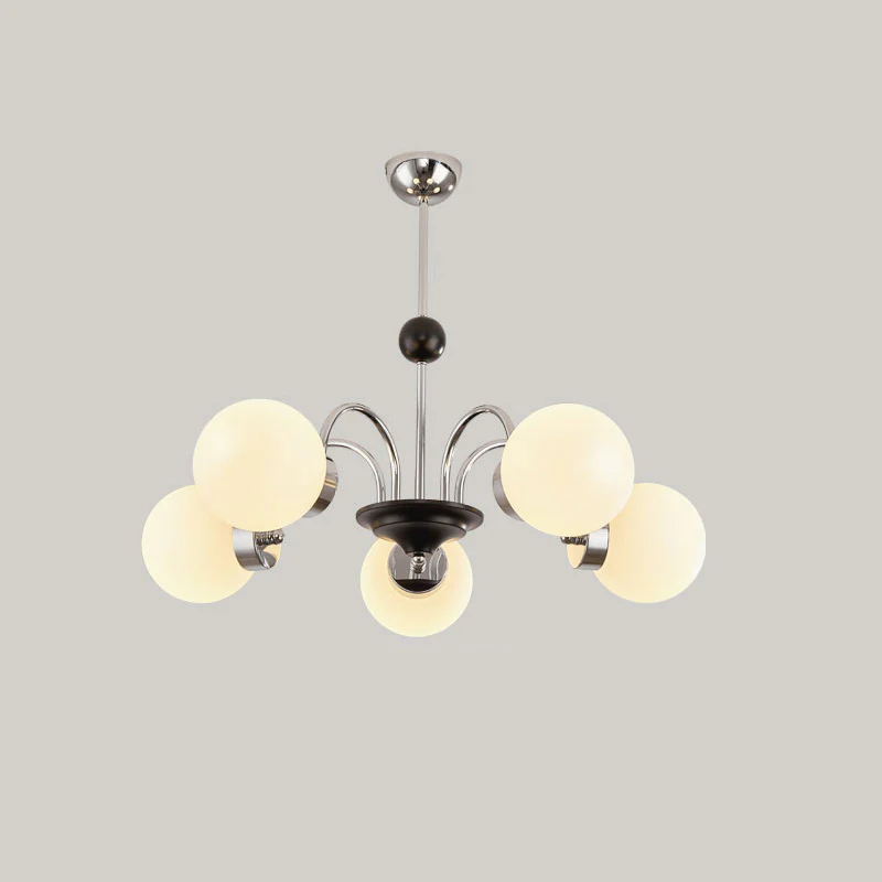 WOMO Frosted Glass Globe Chandelier-WM2304 - Image 34