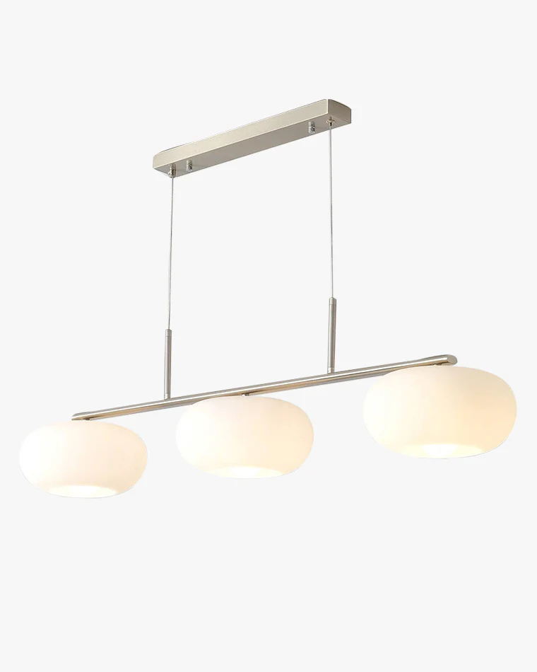 WOMO Frosted Glass Linear Chandelier-WM2798