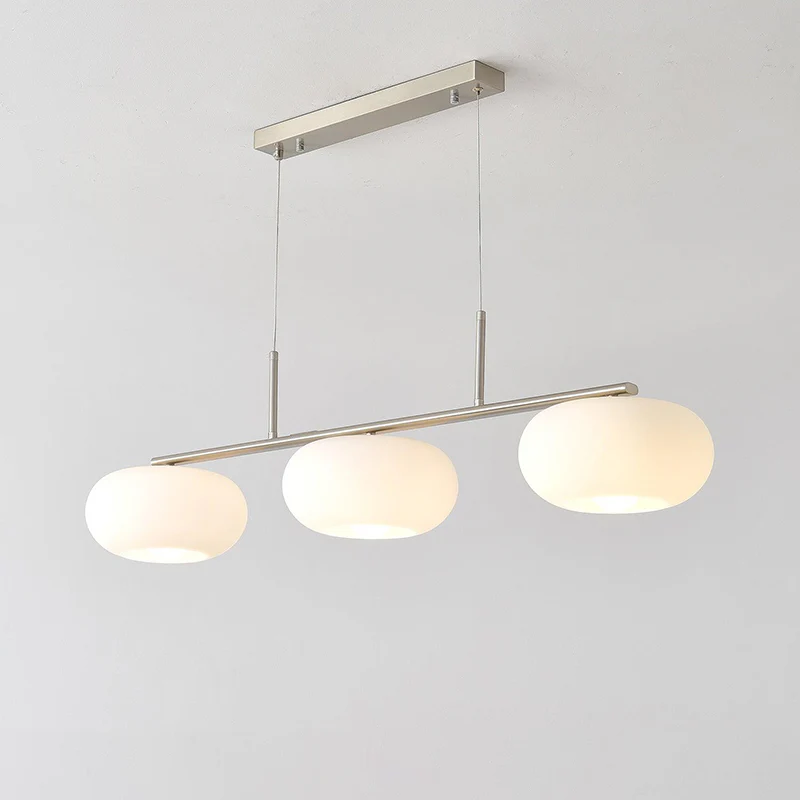 WOMO Frosted Glass Linear Chandelier-WM2798 - Image 13