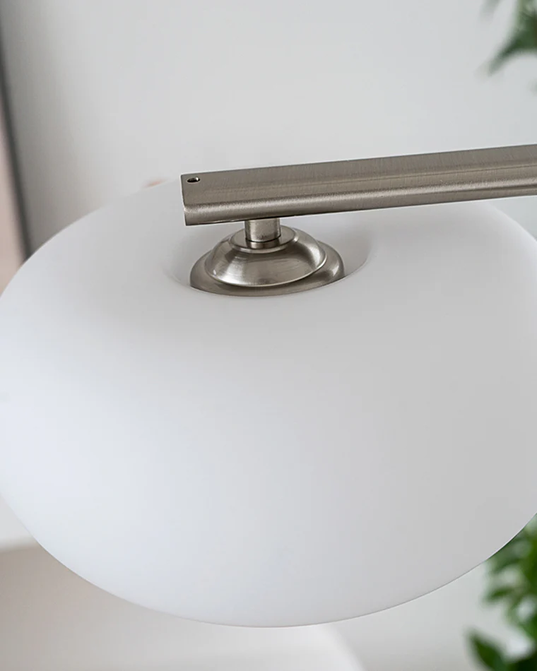WOMO Frosted Glass Linear Chandelier-WM2798 - Image 9