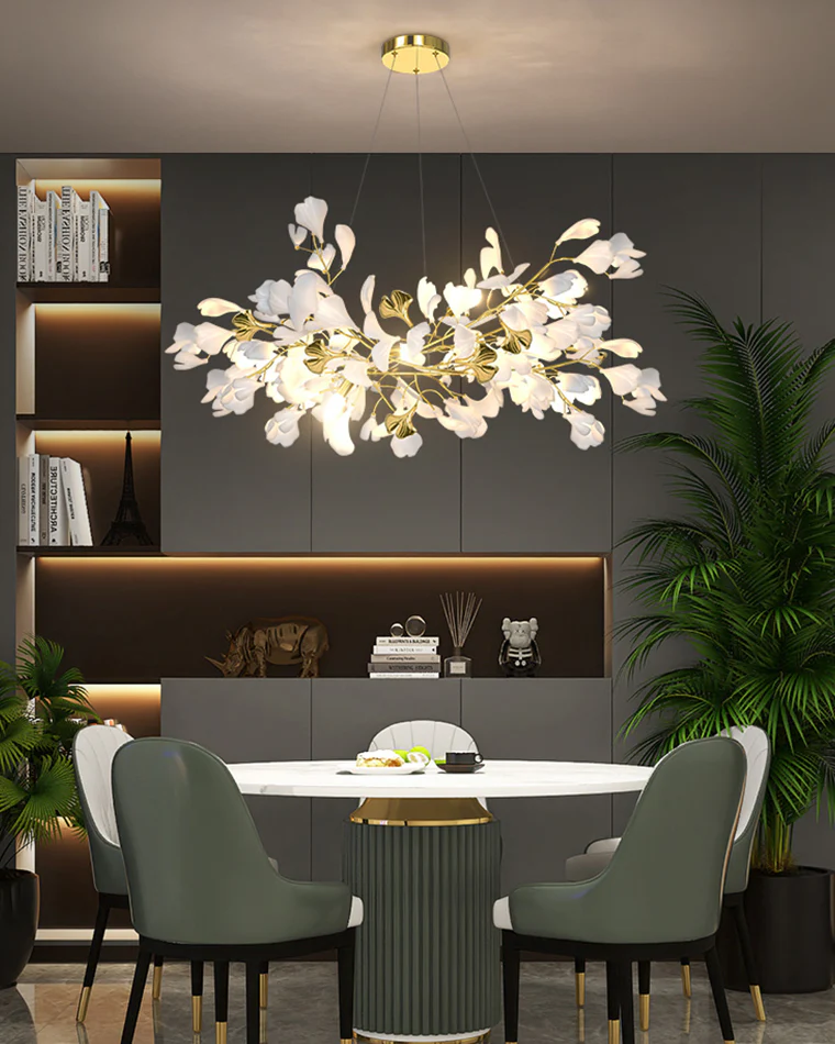 WOMO Gingko Branch Chandelier-WM2424 - Image 3
