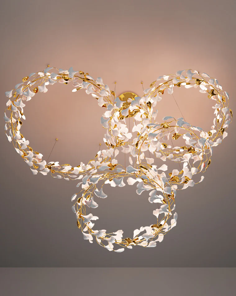 WOMO Gingko Circular Chandelier-WM2428 - Image 6