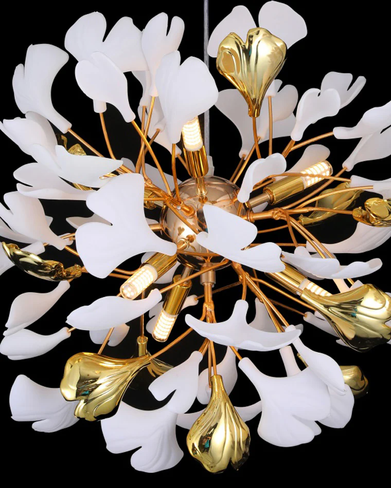 WOMO Gingko Globe Chandelier-WM2431 - Image 11