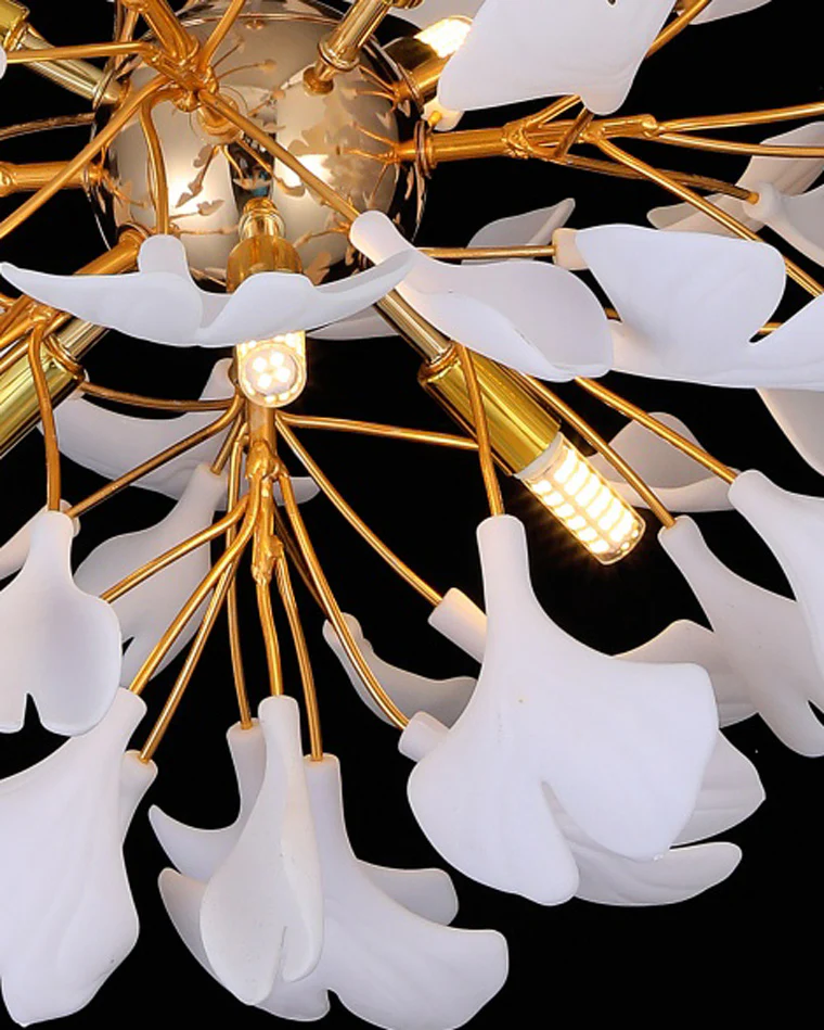 WOMO Gingko Globe Chandelier-WM2431 - Image 12
