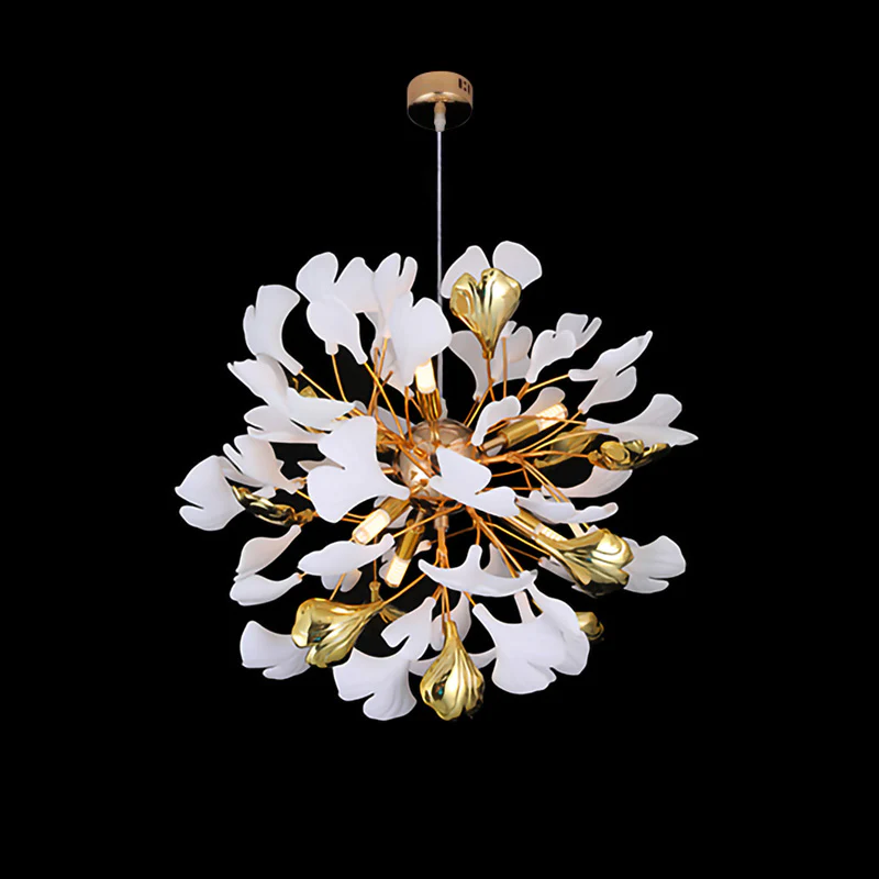 WOMO Gingko Globe Chandelier-WM2431 - Image 17