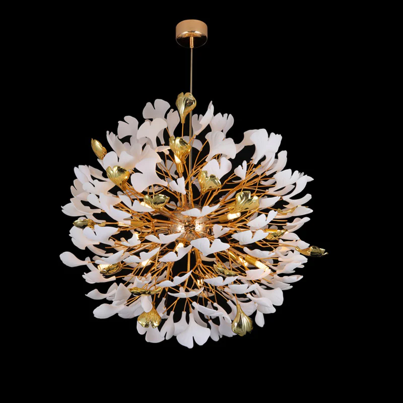 WOMO Gingko Globe Chandelier-WM2431 - Image 19