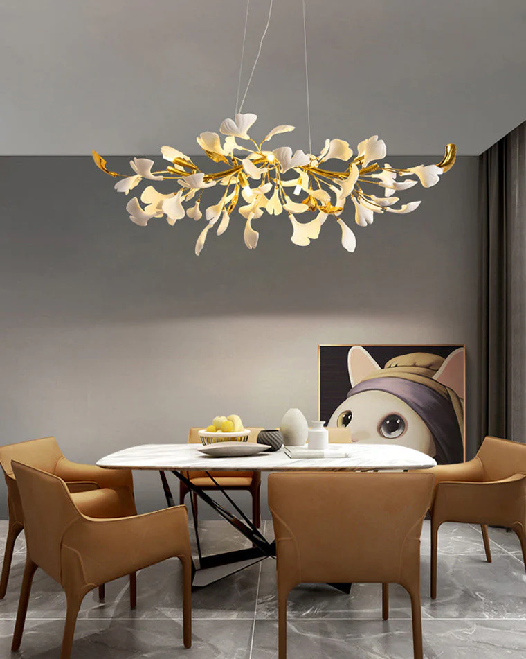 WOMO Gingko Linear Chandelier-WM2432 - Image 11