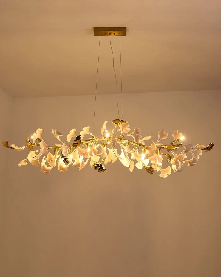 WOMO Gingko Linear Chandelier-WM2432 - Image 12