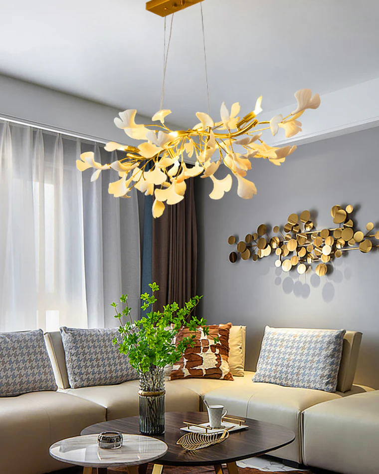 WOMO Gingko Linear Chandelier-WM2432 - Image 14