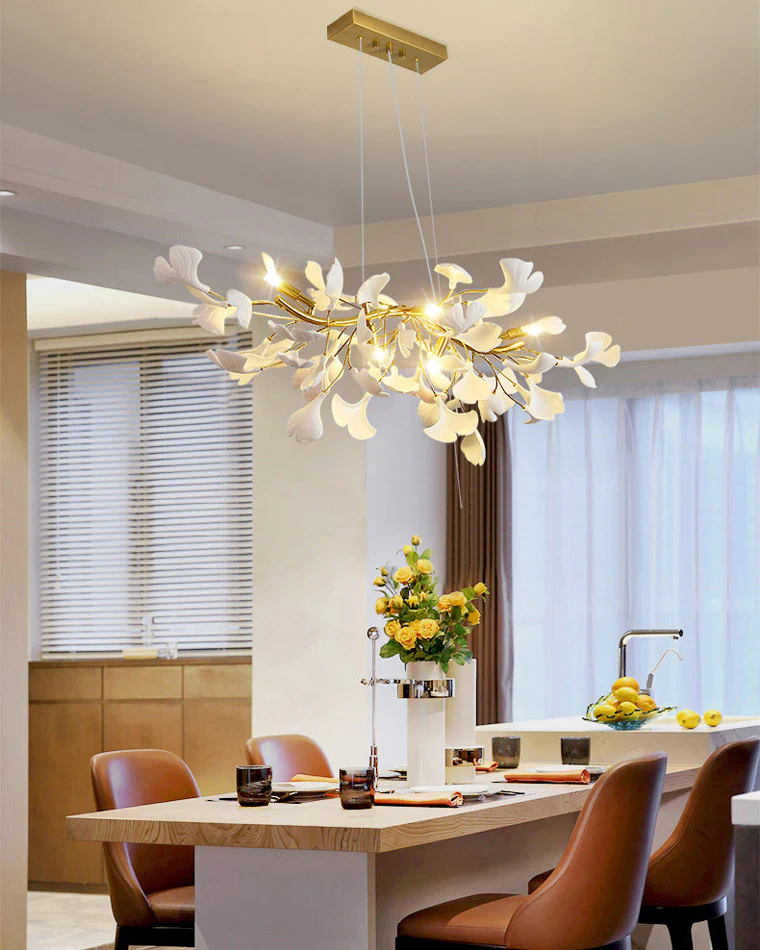 WOMO Gingko Linear Chandelier-WM2432 - Image 3