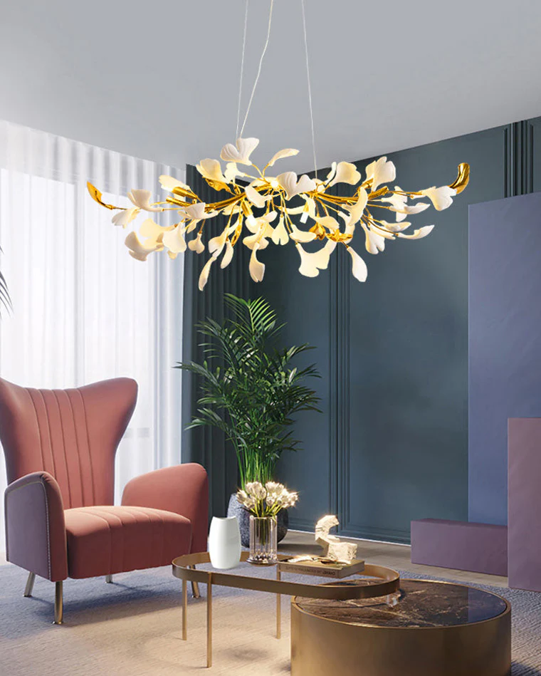 WOMO Gingko Linear Chandelier-WM2432 - Image 7