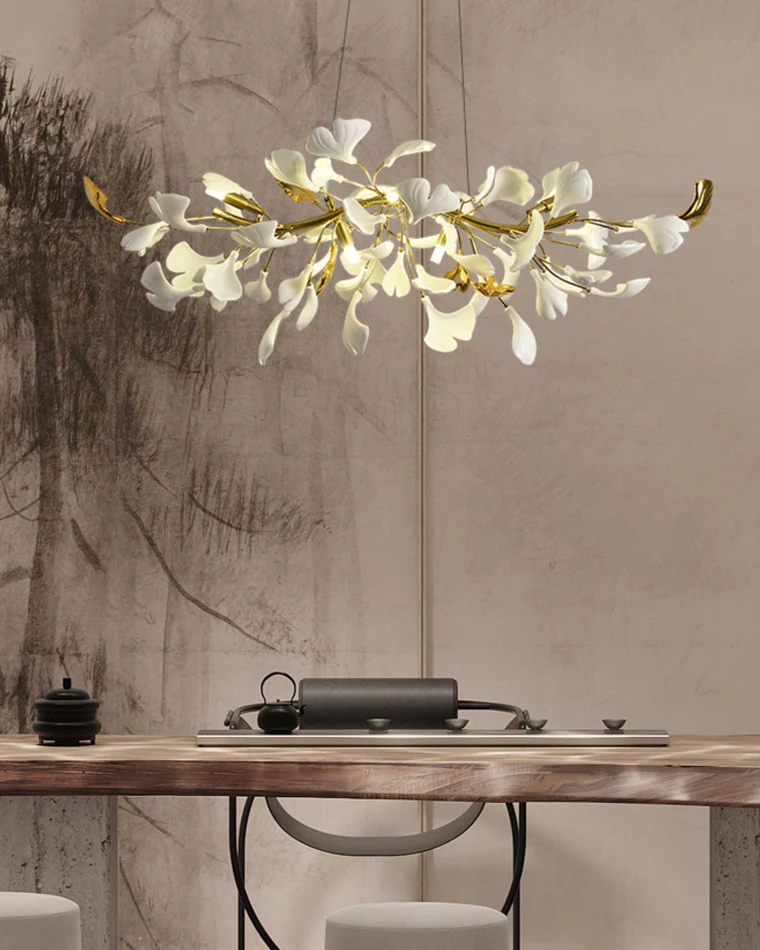 WOMO Gingko Linear Chandelier-WM2432 - Image 8