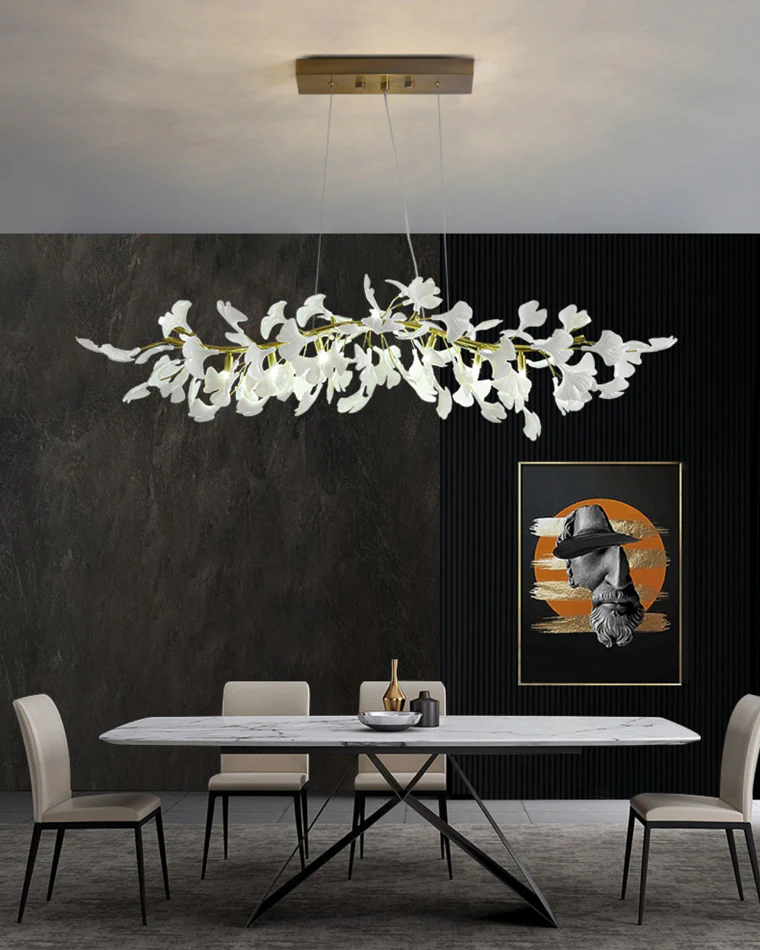 WOMO Gingko Linear Chandelier-WM2433 - Image 2