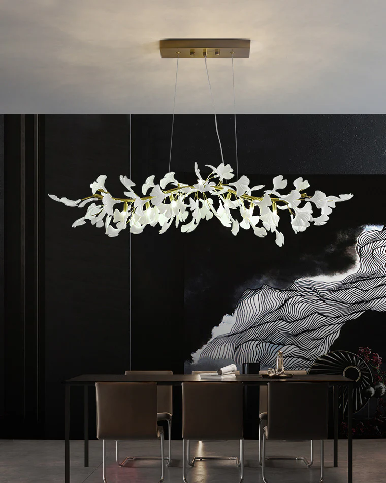WOMO Gingko Linear Chandelier-WM2433 - Image 3