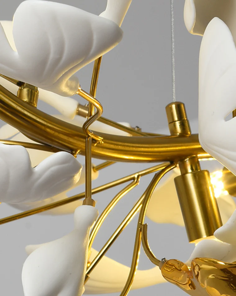 WOMO Gingko Linear Chandelier-WM2433 - Image 5