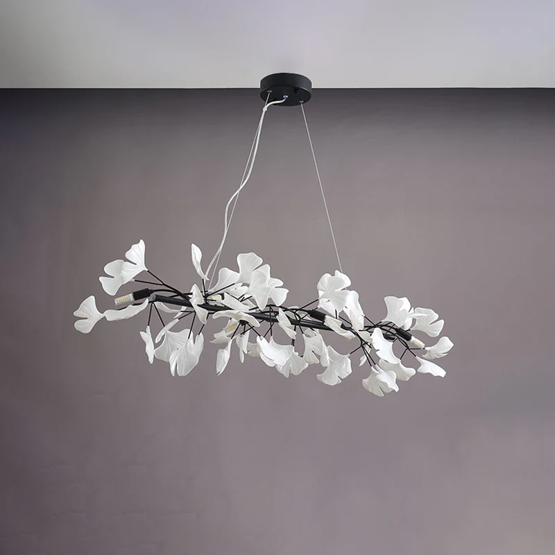 WOMO Gingko Linear Chandelier-WM2413 - Image 15