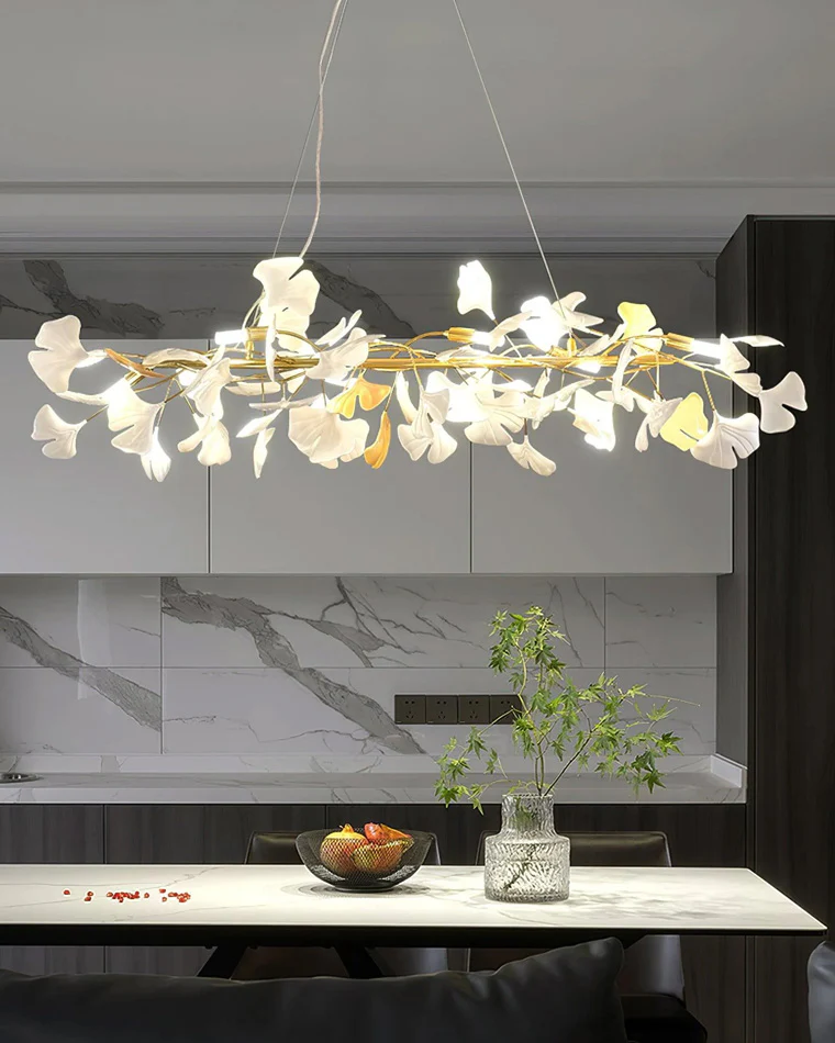 WOMO Gingko Linear Chandelier-WM2413 - Image 2
