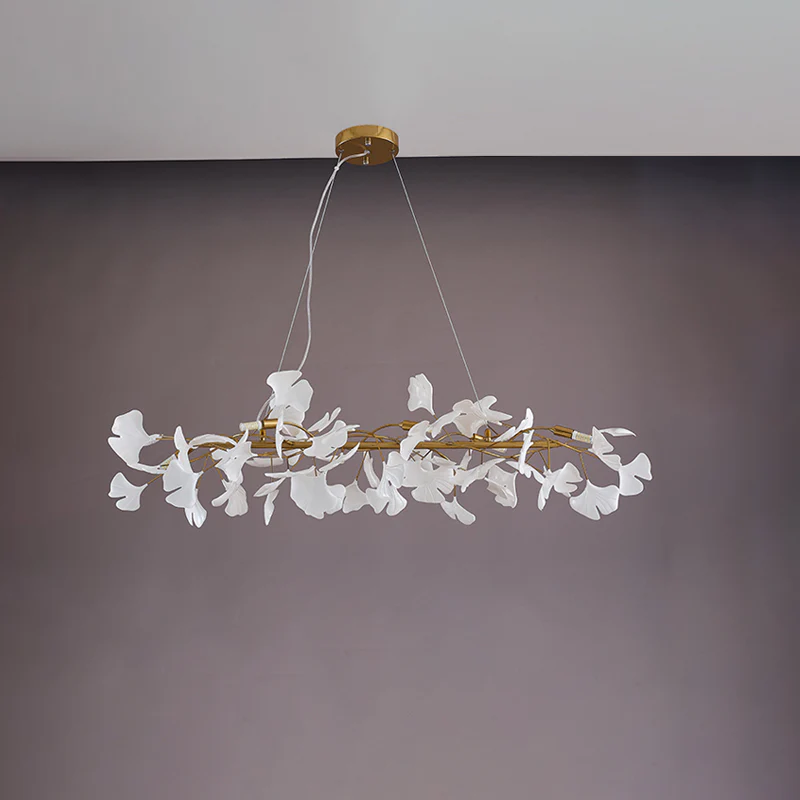 WOMO Gingko Linear Chandelier-WM2413 - Image 9
