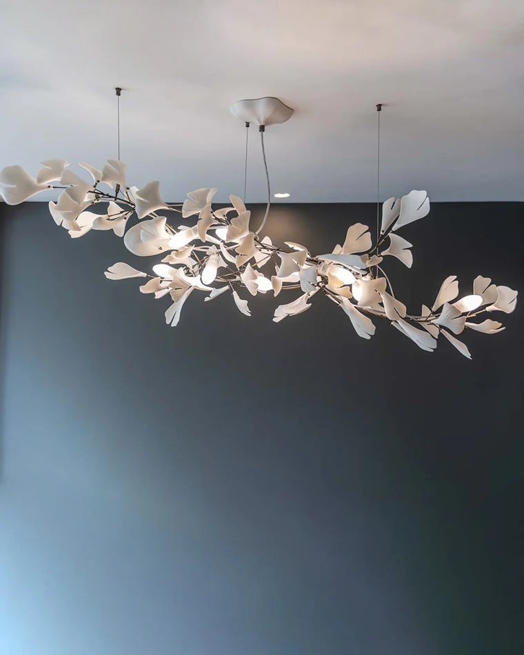 WOMO Gingko Long Chandelier-WM2430 - Image 10