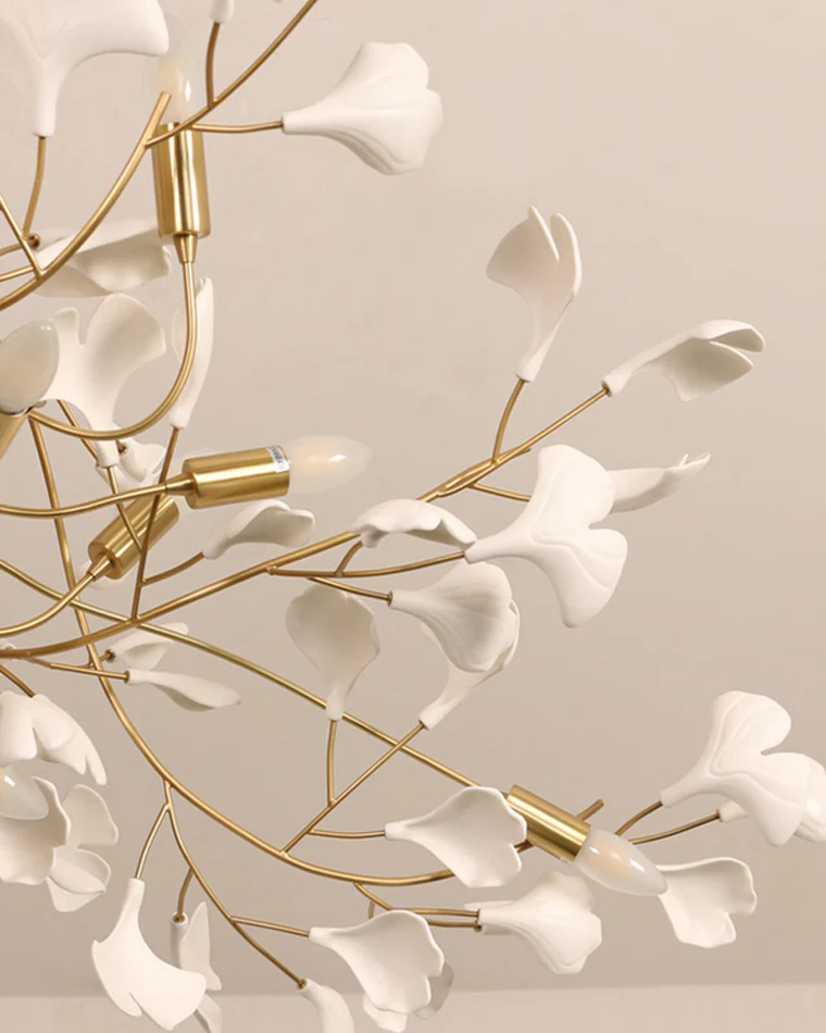 WOMO Gingko Long Chandelier-WM2430 - Image 14