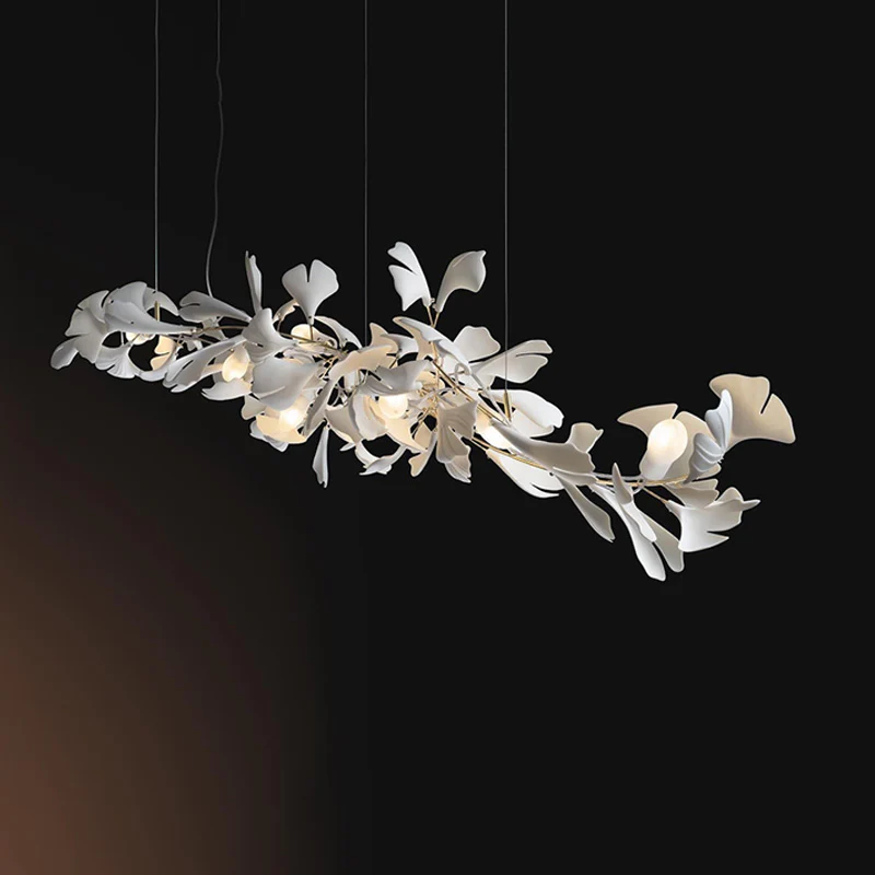 WOMO Gingko Long Chandelier-WM2430 - Image 19