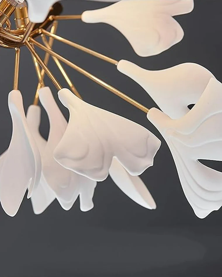WOMO Gingko Round Chandelier-WM2418 - Image 3