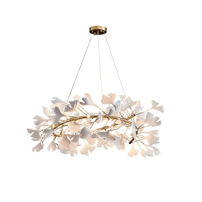 WOMO Gingko Spiral Chandelier-WM2416 - Image 15