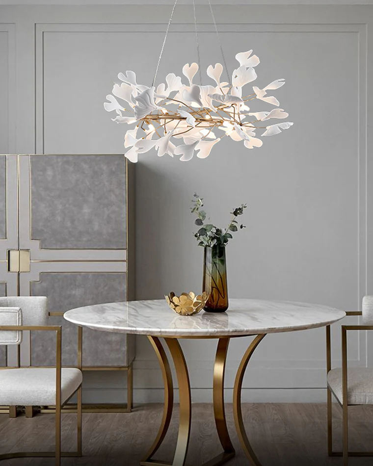 WOMO Gingko Spiral Chandelier-WM2416 - Image 2
