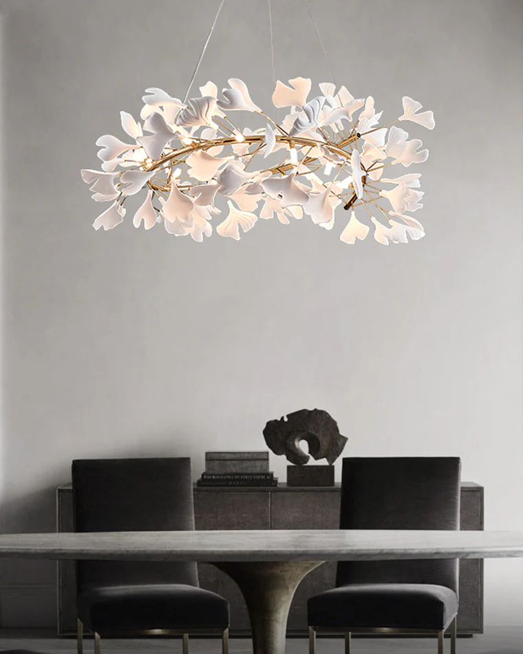 WOMO Gingko Spiral Chandelier-WM2416 - Image 3