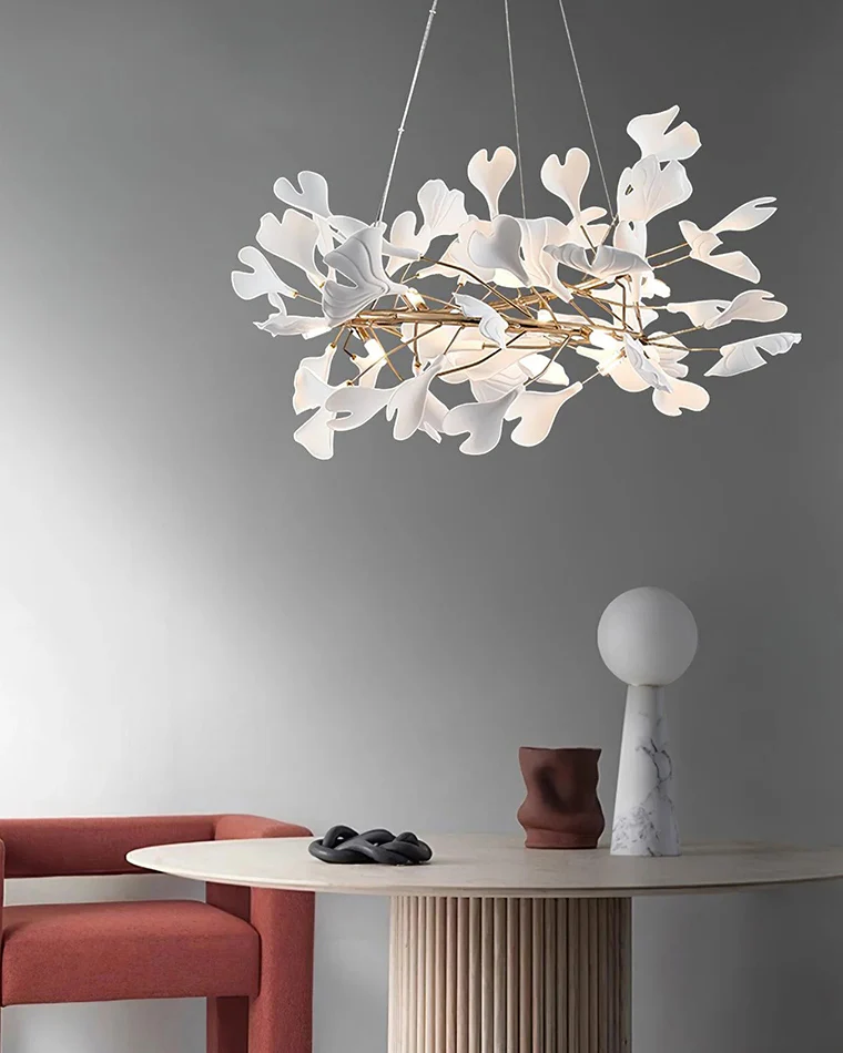 WOMO Gingko Spiral Chandelier-WM2416 - Image 6