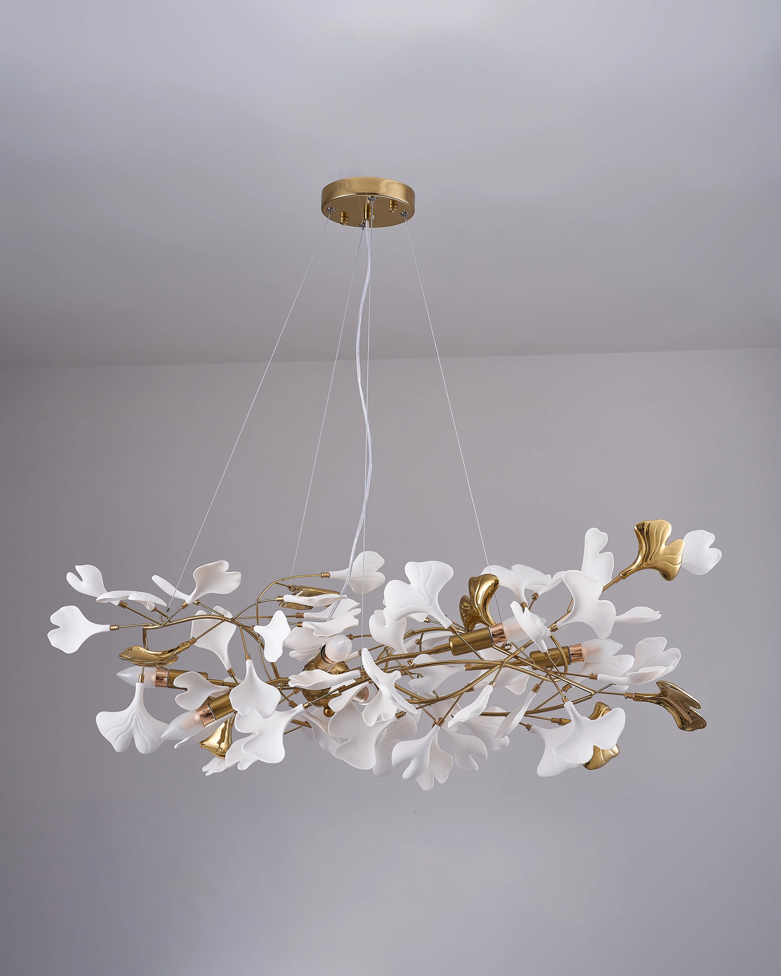 WOMO Gingko Ceramic Chandelier-WM2411 - Image 10