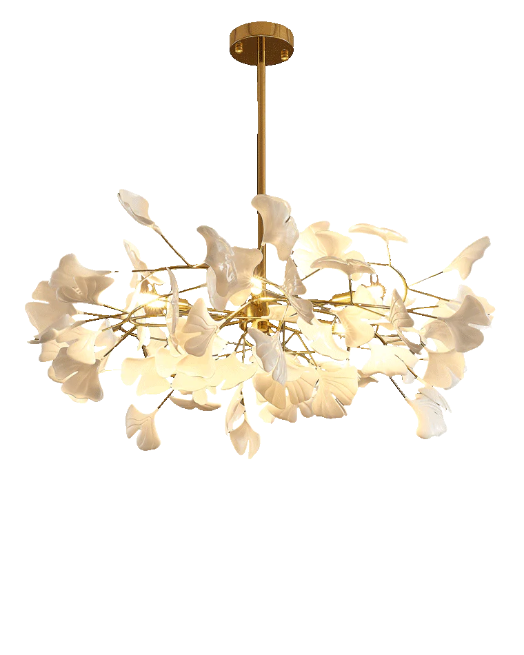 WOMO Gingko Leaf Chandelier-WM2205 - Image 12