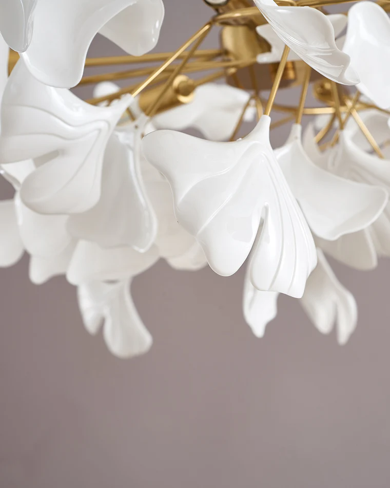 WOMO Gingko Leaf Chandelier-WM2205 - Image 13