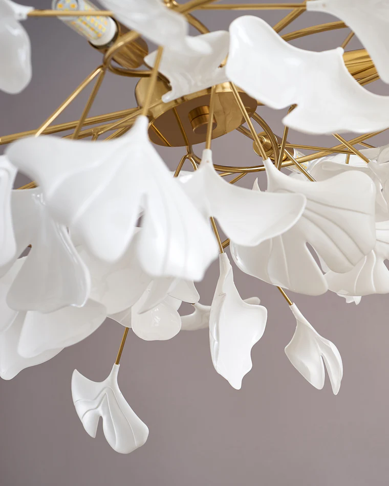 WOMO Gingko Leaf Chandelier-WM2205 - Image 15