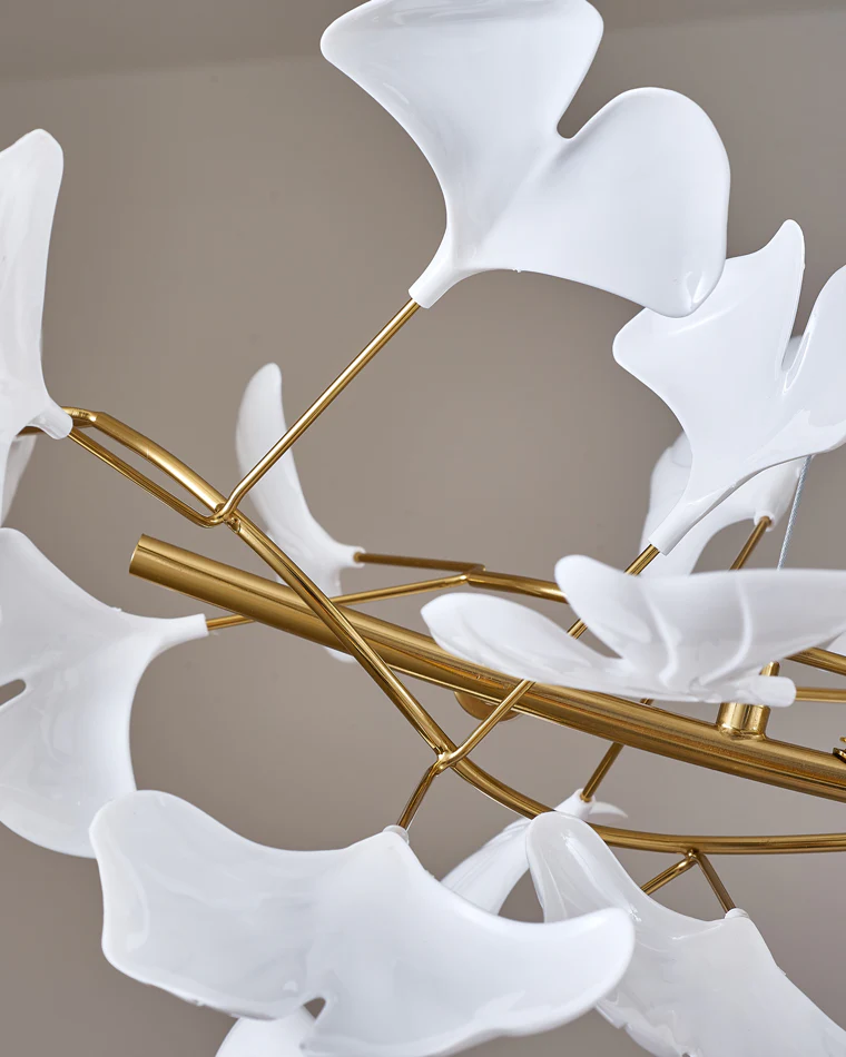 WOMO Gingko Linear Chandelier-WM2706 - Image 12