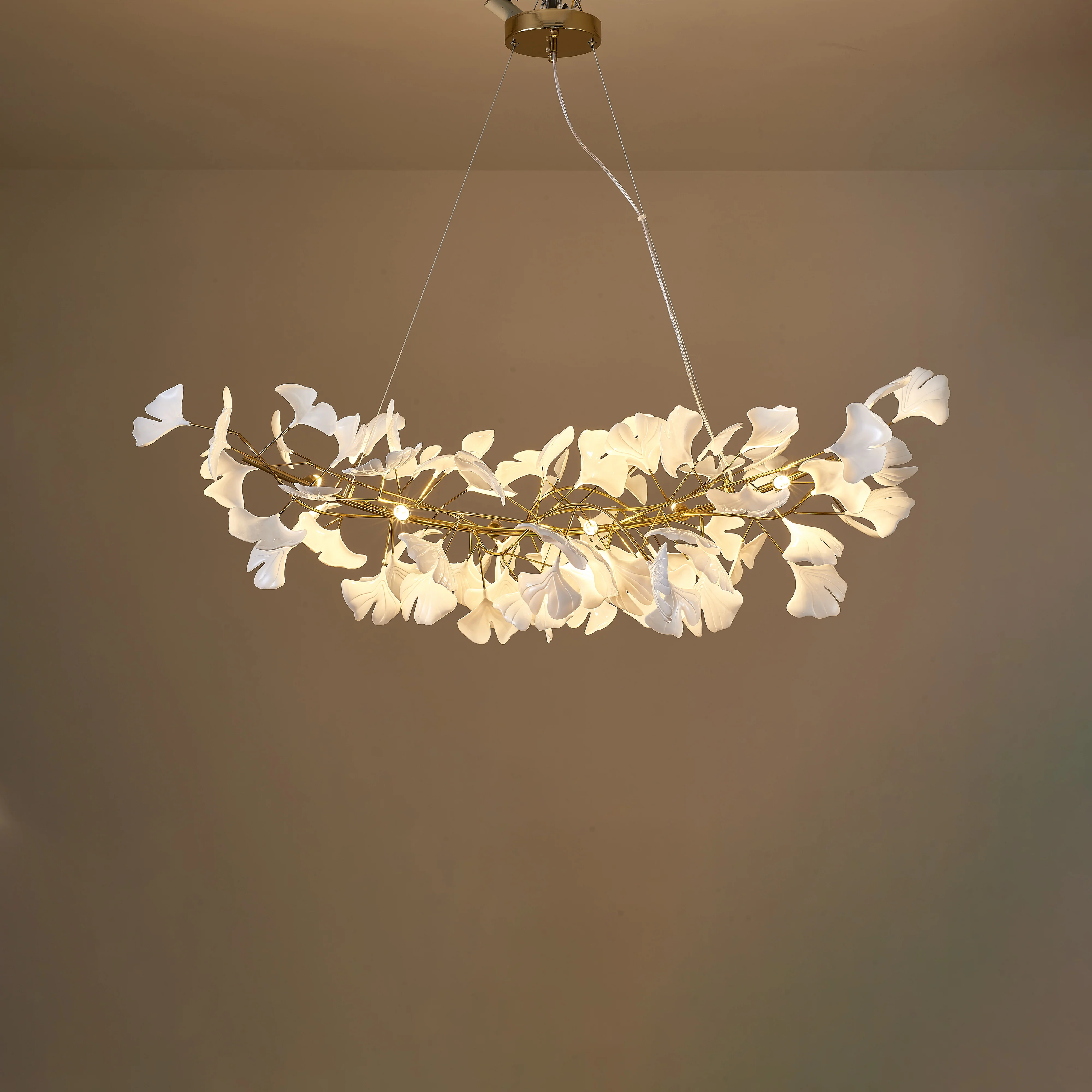 WOMO Gingko Linear Chandelier-WM2706 - Image 14