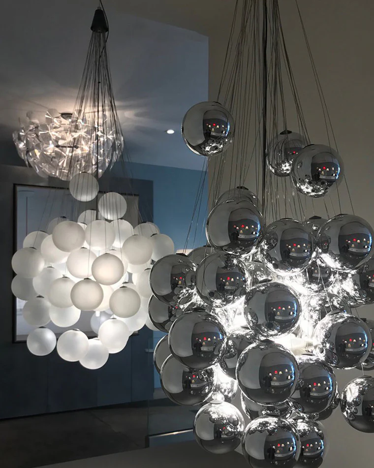 WOMO Cluster Glass Bubble Chandelier-WM2471 - Image 14